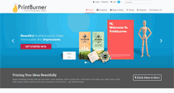 Desktop Screenshot of printburner.com